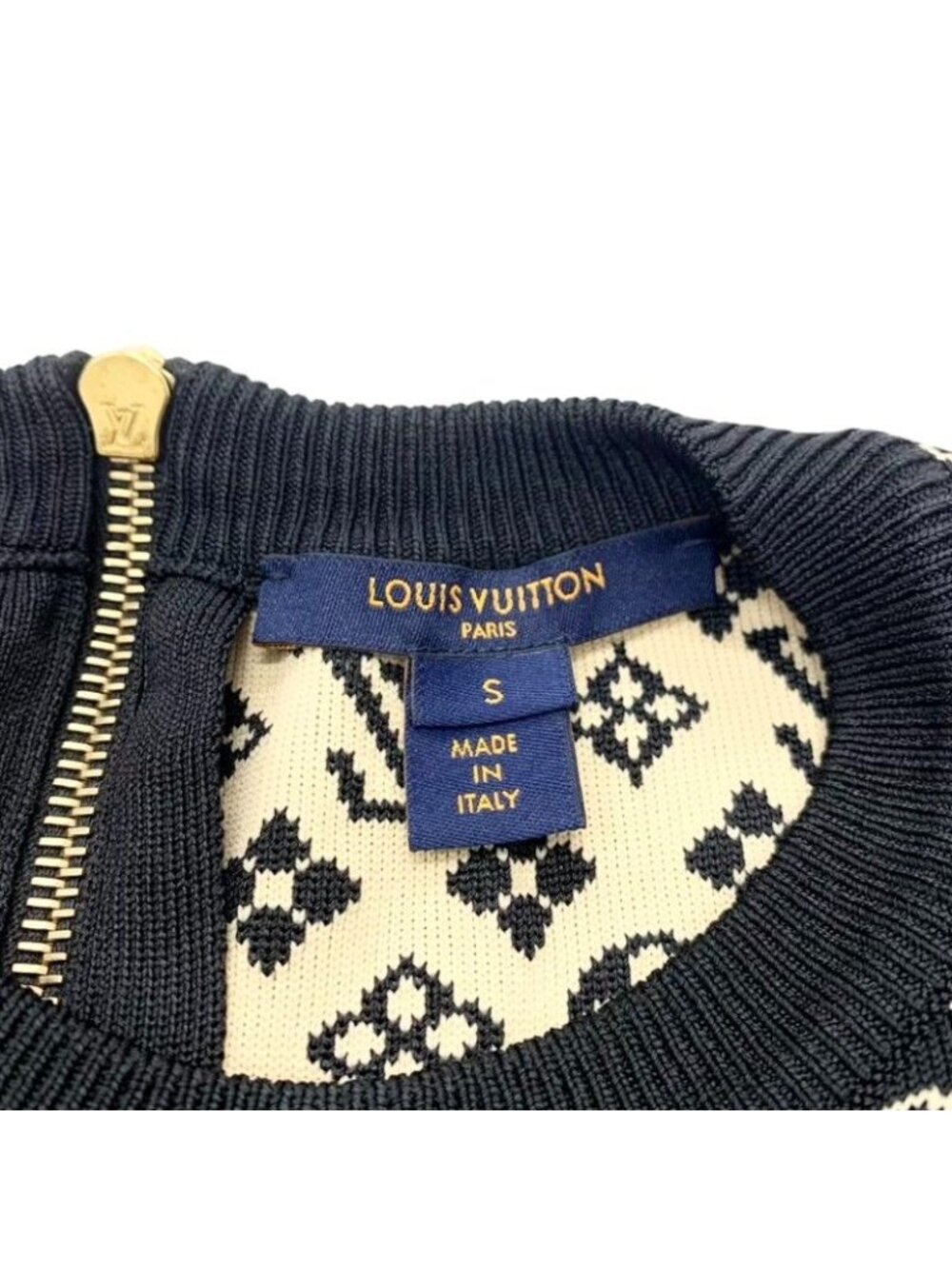 Louis Vuitton Dress Black Monogram Logo - Picture 7 of 10